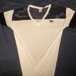 Victoria Secret “PINK” short sleeve shirt large